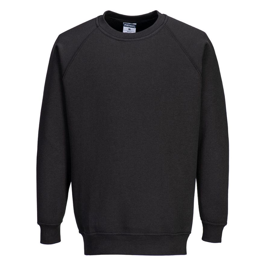 Roma Sweatshirt, 4XL, R, Black