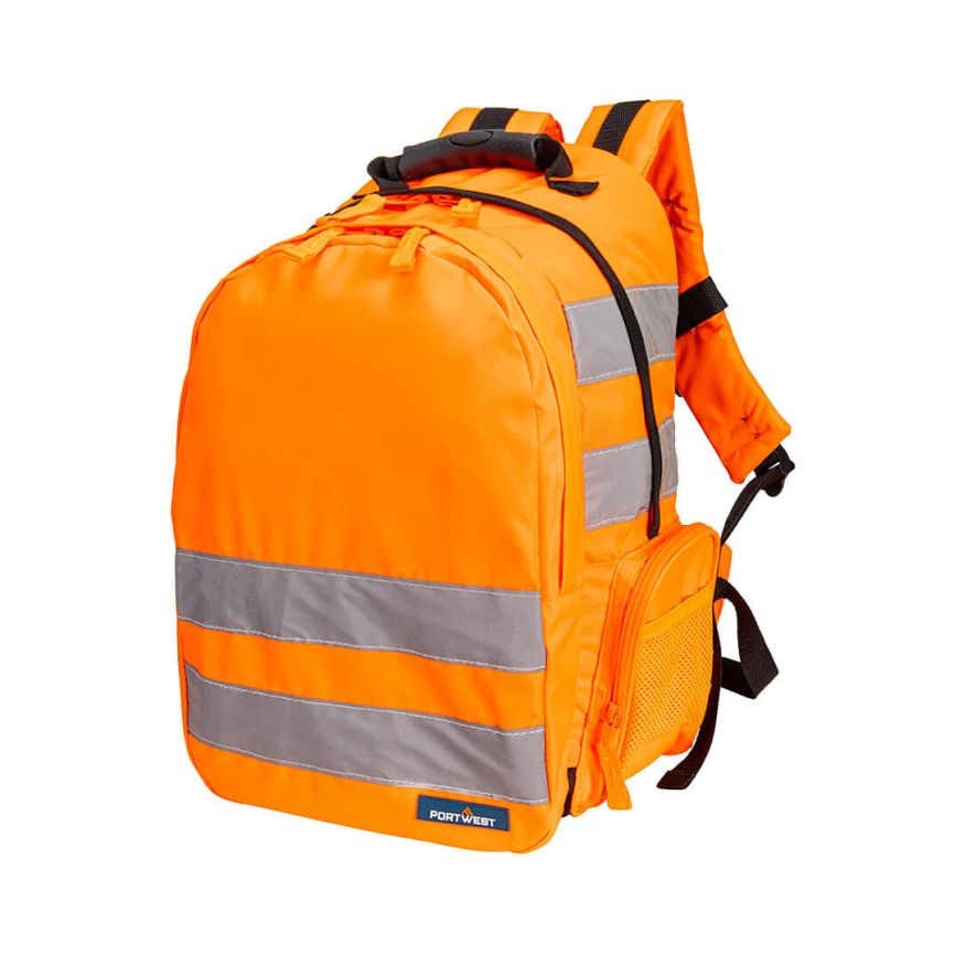 Hi-Vis Rucksack, , R, Orange