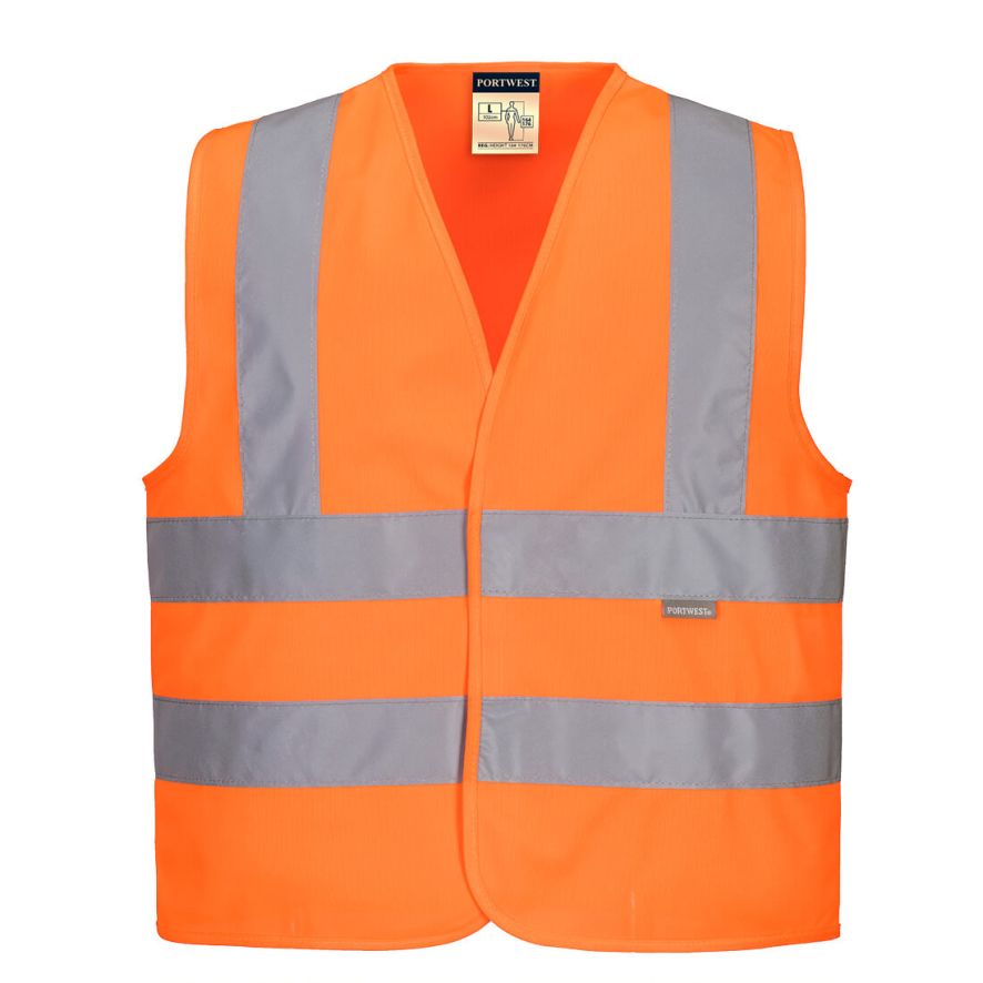 Hi-Vis Junior Band and Brace Vest , L, R, Orange