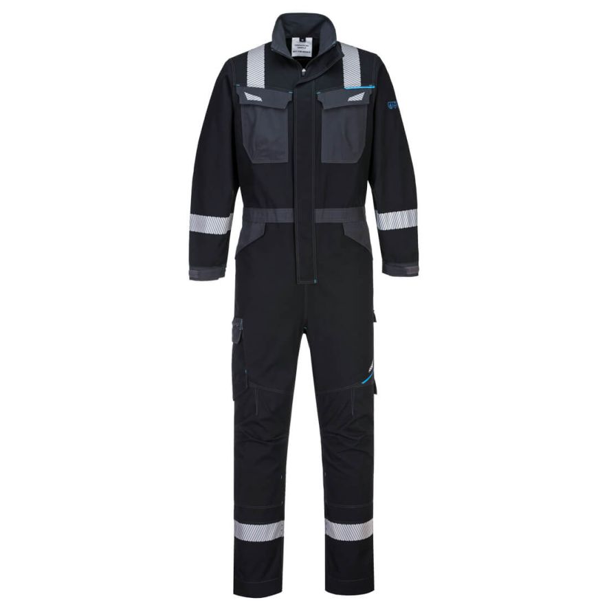 WX3 FR Coverall, L, R, Black