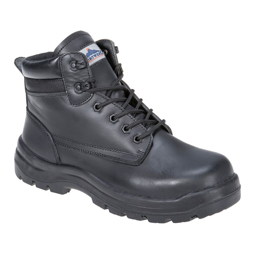 Foyle Safety Boot S3 HRO CI HI FO, 38, R, Black