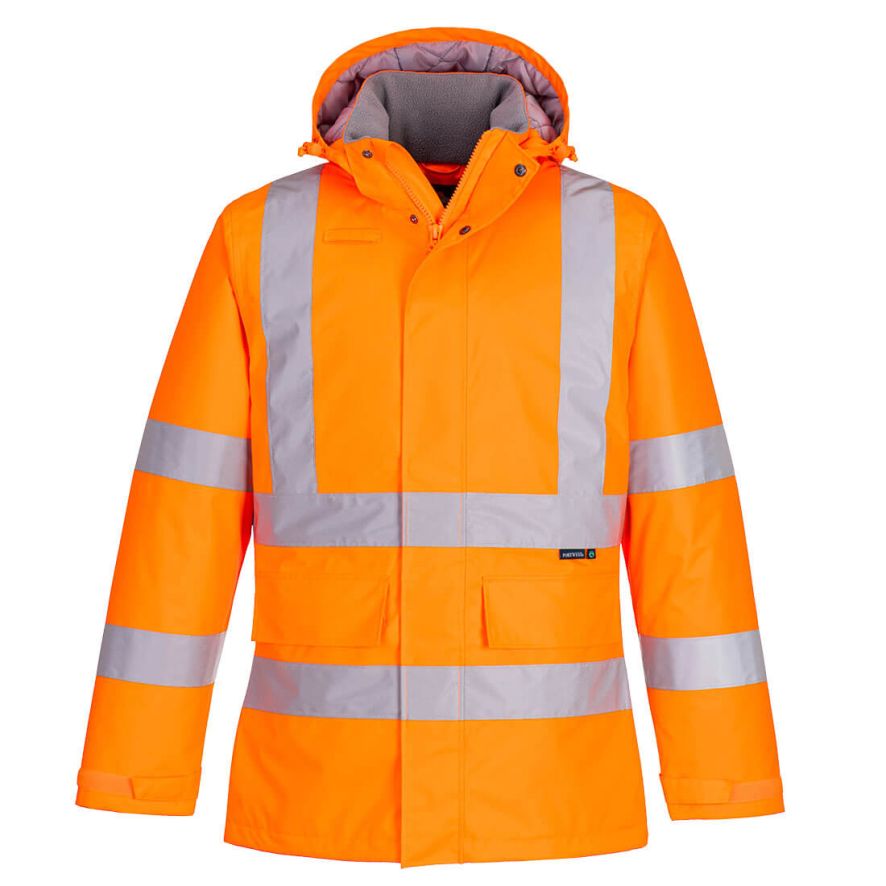 Eco Hi-Vis Winter Jacket, 4XL, R, Orange