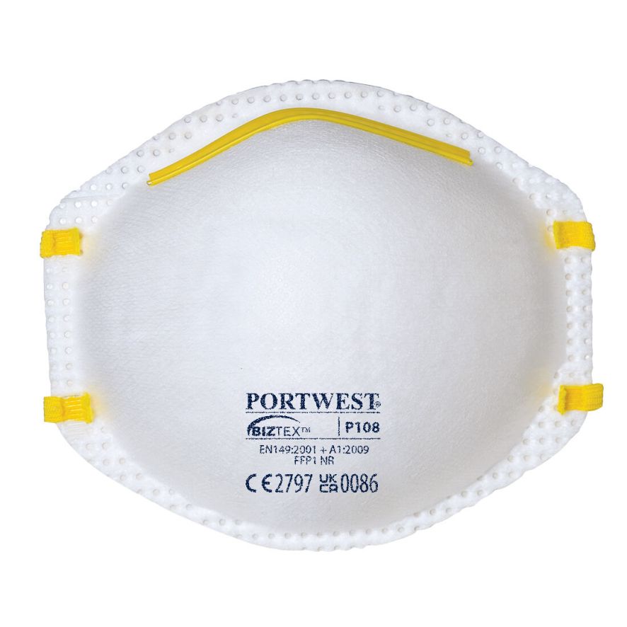 FFP1 Respirator Blister Pack (3), , R, White
