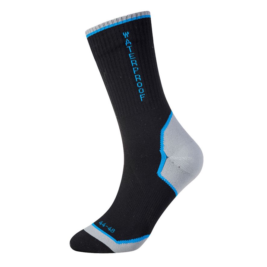 Performance Waterproof Socks, 39-43, R, Black
