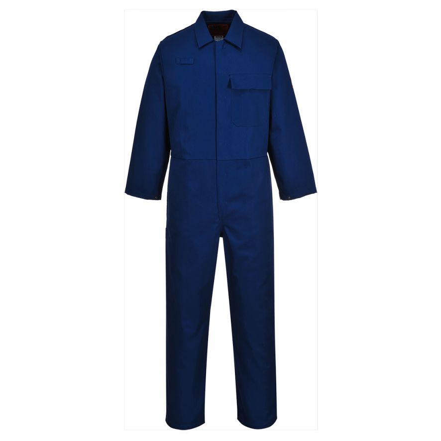 CE Safe-Welder Coverall, 4XL, R, Navy