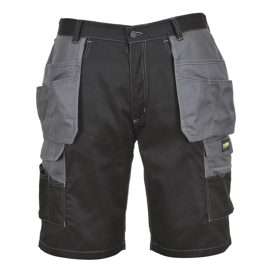 Granite Holster Shorts, L, R, Black/Zoom Grey