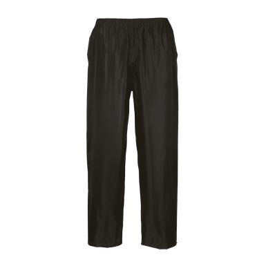 Classic Rain Trousers, 4XL, R, Black