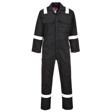 Bizweld Iona FR Coverall, L, R, Black