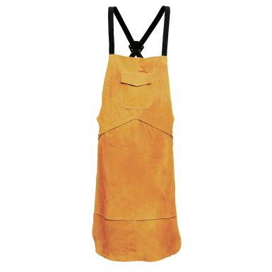 Leather Welding Apron, , R, Tan