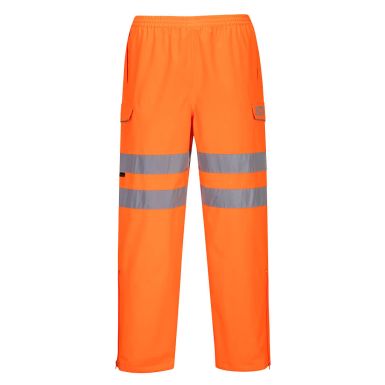 Hi-Vis Extreme Rain Trousers, L, R, Orange
