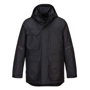 KX3 Parka Jacket, L, R, Black