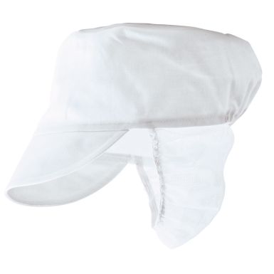 Snood Cap, , R, White