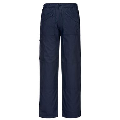 Classic Action Trousers - Texpel Finish, L, R, Navy