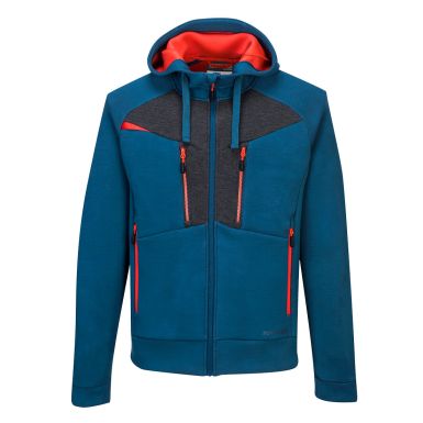 DX4 Zipped Hoodie , L, R, Metro Blue