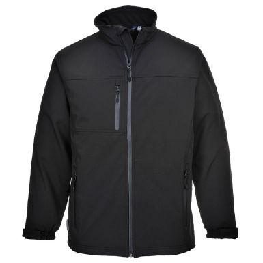 Softshell Jacket (3L), 4XL, R, Black