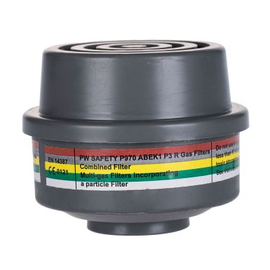 ABEK1P3 Combination Filter Special Thread Connection (Pk4), , R, Grey