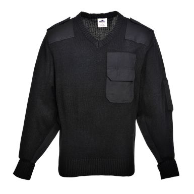 Nato Sweater, L, R, Black
