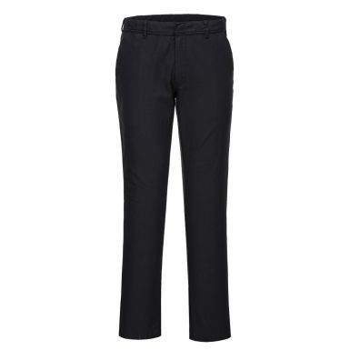 Stretch Slim Chino Trousers, 28, R, Black