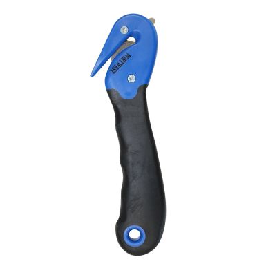 Enclosed Blade Safety Knife, , U, Blue