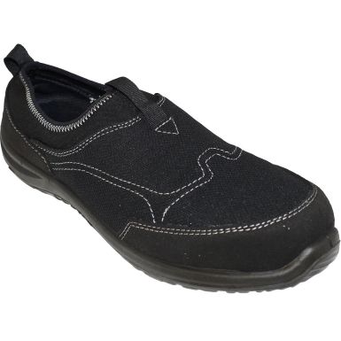 Steelite Tegid Slip On Trainer S1P, 36, R, Black