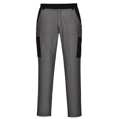 Combat Trousers with Cut Resistant Front, L, R, Black