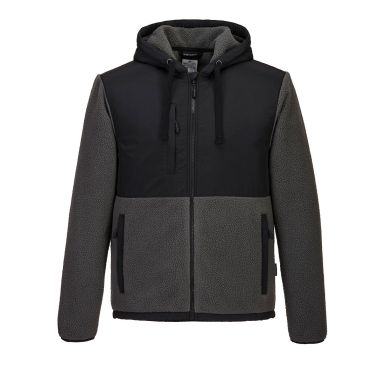 KX3 Borg Fleece, L, Y, Black/Grey
