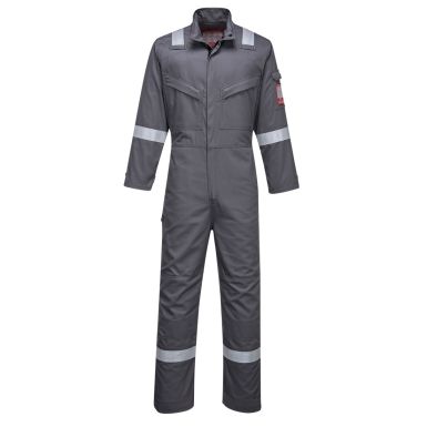 Bizflame Industry Coverall, L, R, Grey