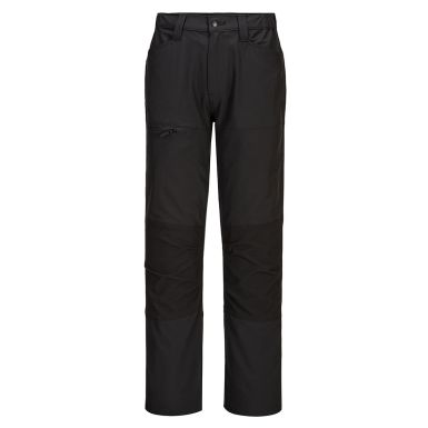 WX2 Eco Active Stretch Work Trousers, 28, R, Black
