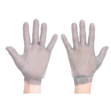 Chainmail Glove, L, R, Silver