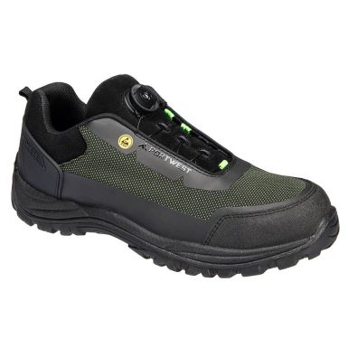 Girder Composite Low Shoe S3S ESD SR FO, 37, N, Black/Green