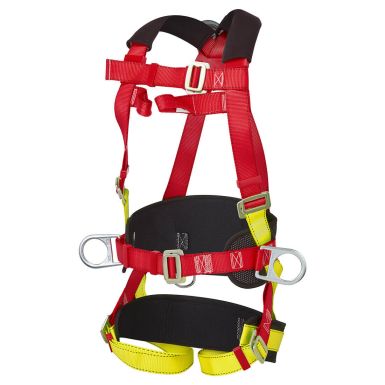 Portwest 3 Point Comfort Plus Harness, , R, Red