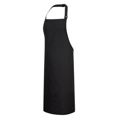Polycotton Bib Apron, , R, Black