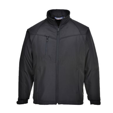 Oregon Men's Softshell Jacket (3L), 4XL, R, Black