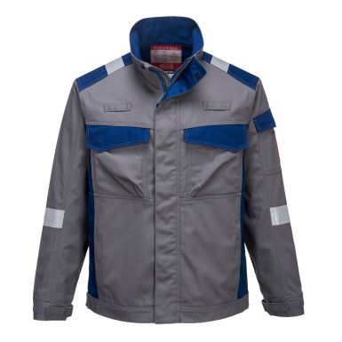Bizflame Industry Two Tone Jacket, L, R, Grey