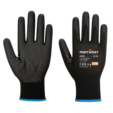 NPR15 Nitrile Foam Touchscreen Glove (Pk12), L, R, Black
