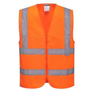 Hi-Vis Band and Brace Vest , L, R, Orange