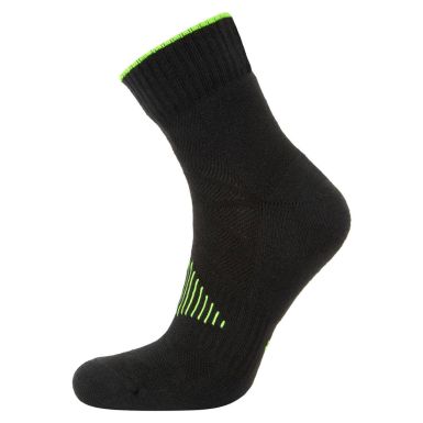Recycled Trainer Sock, 39-43, R, Black
