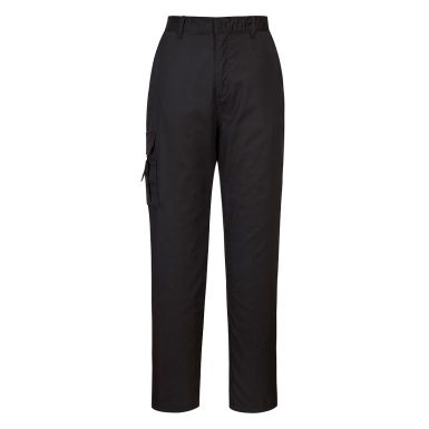 Women's Combat Trousers, L, R, Black