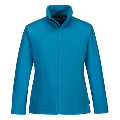 Women's Print and Promo Softshell (2L), L, R, Aqua
