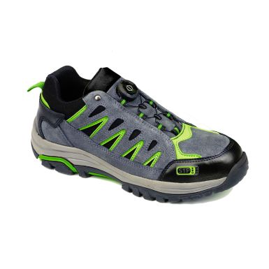 Steelite Wire Lace Safety Trainer S1P HRO, 39, N, Grey/Green