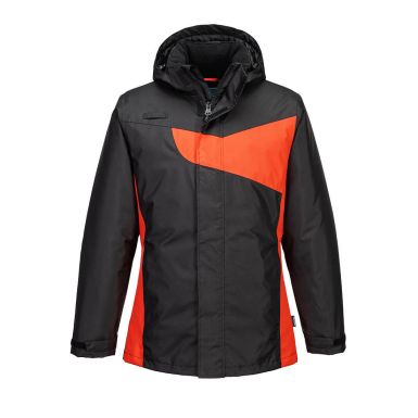 PW2 Winter Jacket, L, R, Black/Red