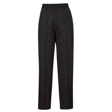 Women's Elasticated Trousers, 4XL, R, Black