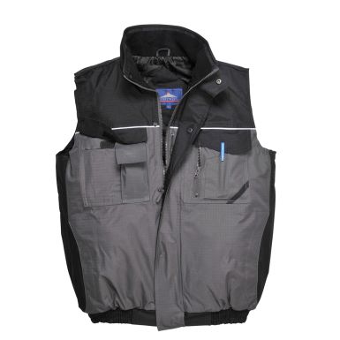 RS Two-Tone Bodywarmer, L, R, Black/Grey