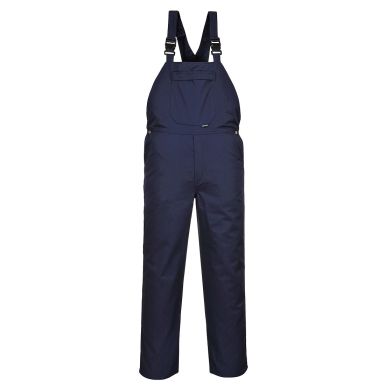 Burnley Bib and Brace, L, R, Navy
