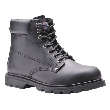 Steelite Welted Safety Boot SBP HRO, 39, R, Black