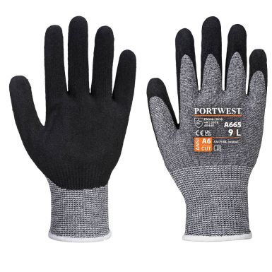 VHR Advanced Cut Glove, L, R, Grey