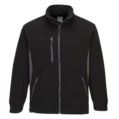 Portwest Texo Heavy Two-Tone Fleece, L, R, Black