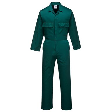 Euro Work Coverall, L, R, Bottle Green