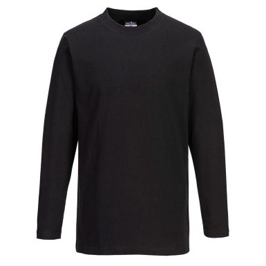 Long Sleeve T-Shirt, L, R, Black