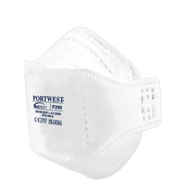 EAGLE FFP3 Dolomite Fold Flat Respirator (Pk20), , R, White